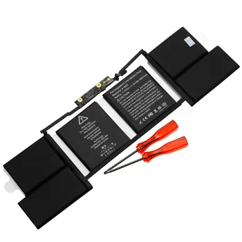 76Wh 11.4 V Apexway Notebook batéria pre Apple A1820 15 palcový model počítača A1707 2016 rok Skrutkovač Batérie
