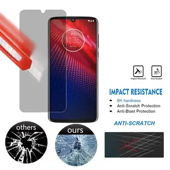 9H ochrany Osobných údajov Tvrdeného Skla Pre Motorola G7 P30 Hrať G7 Plus Energie Z4 Proti Oslneniu Screen Protector Pre Moto One P30 Poznámka Film Sklo