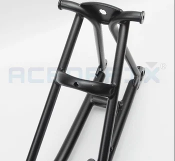 ACEOFFIX 2020 Black Brompton skladací bicykel Rám chróm molybdén ocele zadné Rack príslušenstvo na bicykel zadné vidlice