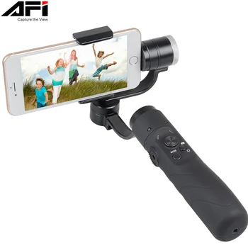 AFI V3 3-Os Gimball Dslr Stabilizátor Pre Telefón, Mobilné Smartphone Pre Iphone X 8Plus 8 7 6 Samsung S9 S8 S7 & Akcia Fotoaparát