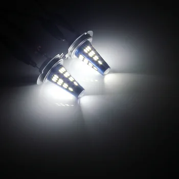 ANGRONG 6000K White H7 499 LED Žiarovky Svetlometu Foglight Indikátor Bočné Svetlo na Čítanie