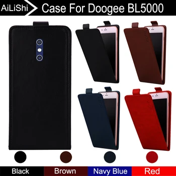 AiLiShi Pre Doogee BL5000 Prípade, Hore A Dole Vertikálne Telefón Flip Kožené puzdro BL5000 Doogee Telefón Príslušenstvo 4 Farby Sledovanie !