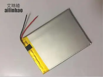 Ailinhao nový 2 Drôt Univerzálna Batéria Pre hsctp-441(706)-7-Tablet Batéria vnútorné Polymér 3,7 V li-ion
