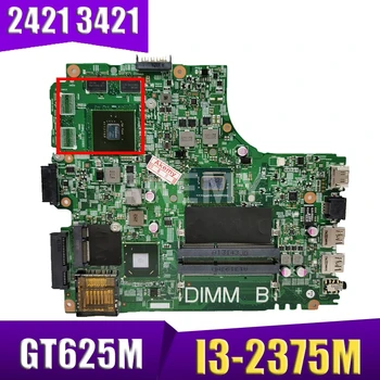 Akemy CN-0THCP7 0THCP7 základná doska Pre Dell Inspiron 2421 3421 Notebook Doska s SR0U4 I3-2375M GT625M na palube