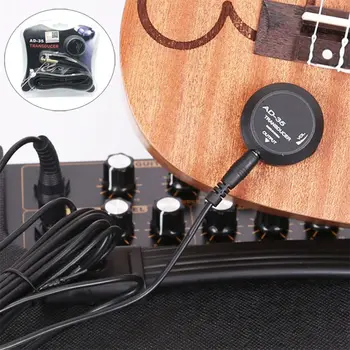 Akustický Nástroj Soundboard Piezo Snímač Snímač Gitaru pre Husle Drumbľa