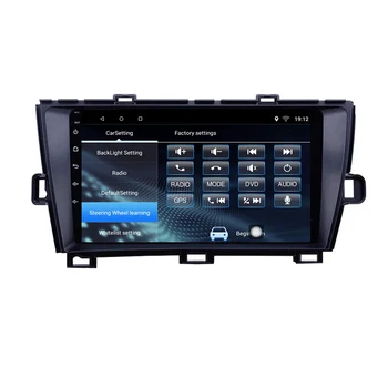 Android 10.0 autorádia auto stereo pre Toyota Prius 2009 2010 2011 2012 2013 navigácia GPS, DVD Multimediálny Prehrávač