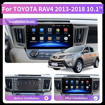 Android 10 autorádia Pre Toyota RAV4 Rav 4 2013 2016-2018 2 DIN Auto Multimediálne Video Prehrávač, GPS Autoradio 2din Dvd