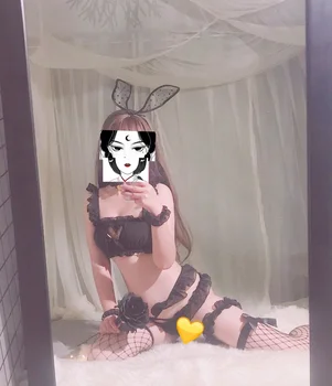 Anime Sexy Spodnú Bielizeň Kawaii Slúžka Čipky Sexy Kostýmy Erotické Jednotné Sex Produkt Slúžka Cosplay Oblečenie Hlboko V Krku Pokušenie Kitty