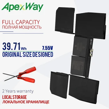 ApexWay 7.55 V Notebook batéria Pre APPLE A1527 MacBook 12 