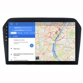 Asvegen 10.2 Palcový Android 7.1 Quad Core Auta GPS Navigácie Pre Volkswagen 2013 Systému Rádio, Bluetooth Multimediálny Prehrávač