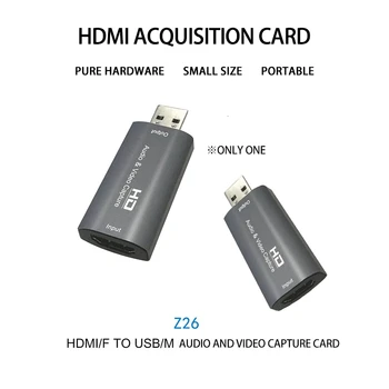 Audio a Video Zachytávanie Karty, USB2.0, Podpora 1080P, ktorý sa Používa pre Hry, Streaming Media, Vyučovanie, Video-Konferencie