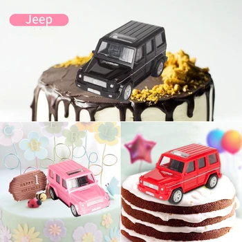 Auto Cake Decor SUV Modelu Auta Birthtday Strany Jednej 1. Narodeninovej oslavy Dňa Detí Strany Veselé Vianoce Strany Darček Deti Priazeň