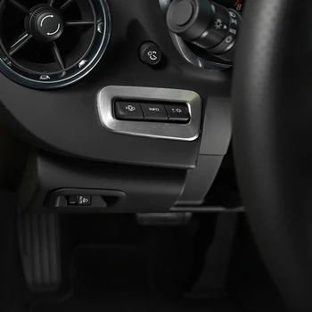 Auto Dekorácie Interiéru Súpravy Heads Up Display Ovládanie Spínačov Kryt Rámu Panel Rám pre Chevy Camaro 2017