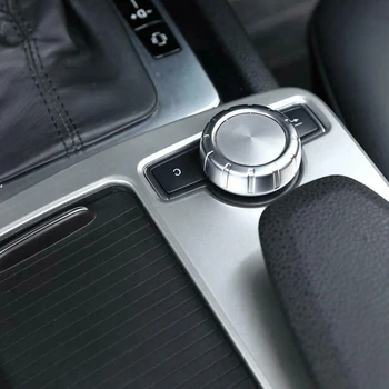Auto Silver ABS Disk Pravý Centrálnej Konzole Držiak Rám, Kryt Výbava pre Mercedes Benz Triedy E W212 2010-2011