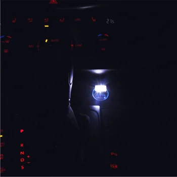Auto Styling USB Atmosféru LED Lampa Svetlo Pre Audi A1 A2 A3 A4 A5 A6 A7 A8 Q2 Q3 Q5 Q7 S3 S4 S5 S6 S7 S8, TT TTS RS3 RS4 RS5 RS6