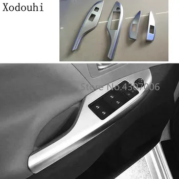 Auto dvere, Okno, sklo prepnúť panel kryt výbava rám opierkou zábradlia rukoväť styling 4pcs Pre Toyota Sienna 2016 2017 2018