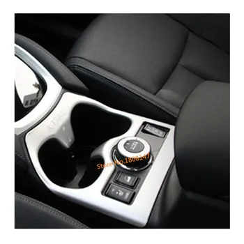 Auto telo, kryt ABS vnútorné uprostred Shift Kút Pádlo pohár prepínač gombík rám 1pcs Na Nissan X-trail xtrail T32/Rogue 2016