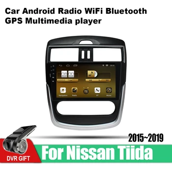 Automobilová GPS Multimediálny Prehrávač Pre Nissan Tiida-2019 Android Navigačný Raido Video, Stereo Audio, Wifi,