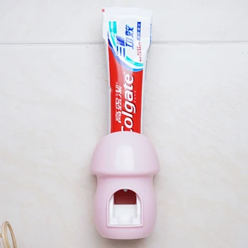 BAISPO Tvorivé Roztomilý Automatické zubná pasta Squeeze kúpeľňové Doplnky Rodiny Nastaviť Wall Mount zubná pasta Držiteľ Rýchlo Dávkovač