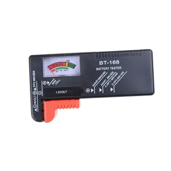 Batéria Tester Univerzálne Elektronické Batérie Checker pre AA AAA 9V Tlačidlo Bunky Multi Veľkosť Volt na Meter Merací Nástroj