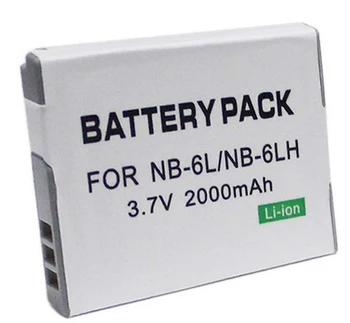 Batéria pre Canon NB-6L, NB6L Nabíjateľná Lítium-iónová batéria