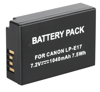Batérie (2-Pack) + Nabíjačka Pre Canon LP-E17, LPE17, LCE17, LC-E17E
