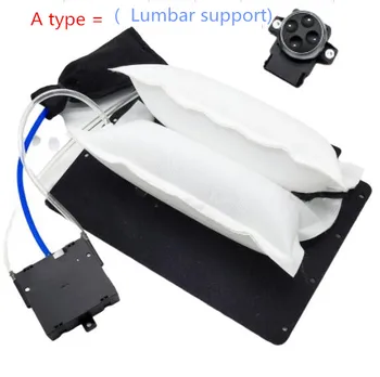 Bedrová podpora vankúš airbag vankúš masáž chrbta podporu pre auto stoličky s airbag bedrových 4 dosku vankúš sedadla bedrová podpora