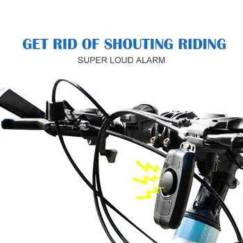 Bezdrôtové diaľkové ovládanie bicykla zámok Keyless Splash Dôkaz, jazda na Bicykli Zámok S 110db Alarm Pletená Ocele Kábel Cyklistické Doplnky