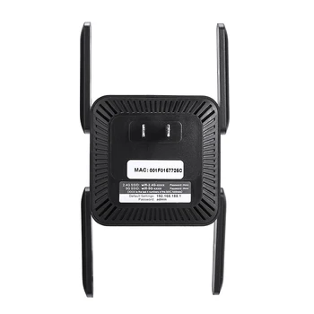 Bezdrôtové pripojenie 2,4 GHz/5 ghz Wi-Fi Extender Vysokej Prenosovej rýchlosti Dlho Rozsah Signálu Zosilňovač Opakovač Pre Domáce Kancelárie