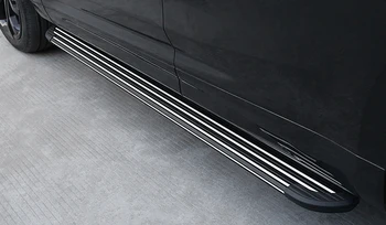 Bežecká doska hodí sa pre L. a Rover Range Rover Evoque 2019 2020 strane kroky nerf bar auto pedál bočné schody bočnej lište 2KS