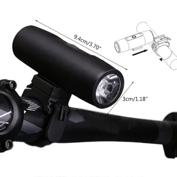 Bicykel BicycleLight Rainproof USB Nabíjateľné LED 2200mAh MTB Hliníkové Predné Lampy N0HA