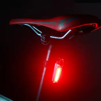 Bicykel svetlá požičovňa led svetlo, zadné svetlo na bicykel predné USB Nabíjateľné Cyklistický Batoh Varovanie lampa horských Bicyklov zariadenia