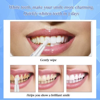 Bielenie zubov Pero Rýchle Čistenie Odstránenie Plaku Škvrny Ústnej Hygieny Nástroj MH88