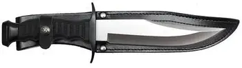 Big Mountain nôž zub 95-181 18 cm MoVa oceľového plechu a zelená gumová rukoväť.