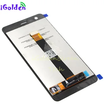 Black 5.0 inch 1280x720 LCD Pre Nokia 2 LCD Displej Dotykový Displej Sklo Digitalizátorom. Montáž pre nokia 2 Doprava Zadarmo+nástroje