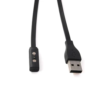 Black Nabíjačku USB Nabíjací Kábel Pre Kamienkové Čas Kola/ Čas Smart Hodinky/ Čas