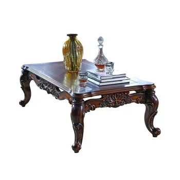 Breza dreva ručne vyrezávaný stolík a na konci tabuľky pre obývacia izba GF41