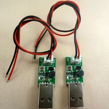 CE017*2 2 ks DC Prevodník USB 5V na 12V zintenzívniť Podporu Modul S XH2.54 2 Pin 20 cm Napájací kábel Kábel