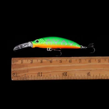 CHODIŤ RYBY Mini Minnow Rybárske lure 5cm 5.3 g Návnadu Realisticky swing malé ryby Ťažké hlboké potápanie, láka vibráciami japonsko ima 50ss