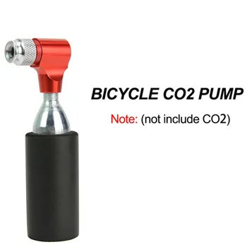CO2 Bicyklov Čerpadlo Mini Koleso Čerpadla Čerpadlo Hlavu Cirkulačné Čerpadlo CO2 Bicykli Pneumatiky Nafukovacím Set - Ventil Kompatibilné