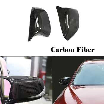 Carbon Fiber Spätné Zrkadlo Bývanie Ox Roh Krytu-Bočné Zrkadlo Pokrytie pre Infiniti Q50 Q70 Q60 Qx30+