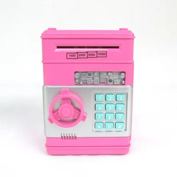 Cartoon automatické roll stroj na peniaze mince veľké ATM heslo prasiatko yanchaoji deti kreatívne hračky darček
