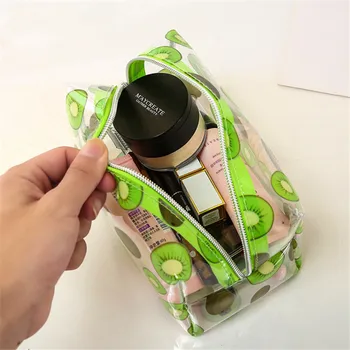 Cestovné Vodotesné Priehľadné PVC Kozmetické Tašky Candy Farby odkladacie Puzdro make-up Organizátor Laser Clear Prípade Toaletná Taška