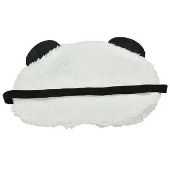 Cestovné Zvyšok Patch Blinder Roztomilá Panda Spanie Očná Maska Nap Očný Tieň 1PCS Cartoon zaviazanými očami Spánku, Oči Kryt