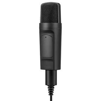 Chladič Mikrofón USB Štúdiový Mikrofón Pre PC Zvukovej Karty Profesionálne Karaoke DJ živú Nahrávku Mikrofón Plug & Play Stáť