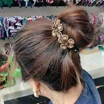 Copu Pracky Vlasy Pazúry Klip Pre Ženy kórejský Drahokamu Klip Príslušenstvo sponky do vlasov Elegantné Dievčatá Sušič na Vlasy Vintage R3Z7