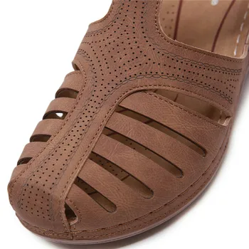 Corporis 2020 nové wonen sandále bežné dámske letné topánky na platforme kliny matky topánky pohodlné sandále ženy veľká veľkosť