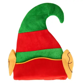 Cyd - Vianočné Ozdoby Non-tkané Elf Klobúk S Ušami Čiapky Pre Dospelých Festival Vianoce Zdobiť Príslušenstvo