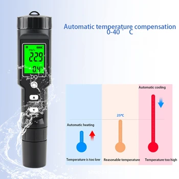 DO9100 Digitálne Pero Typ ligent Rozpusteného Kyslíka Analyzer Prenosný Merač Kvality Vody UROBIŤ Tester 0.0-40.0 Mg/L