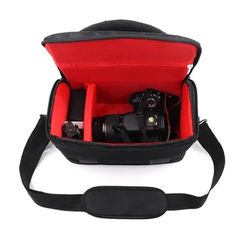 DSLR Camera Bag Profesionálny Vodotesný Ramenný Fotografie Taška Pre Canon, Nikon, Sony Ľan, Cestovné Digitálne Fotoaparáty Prípade Tašky